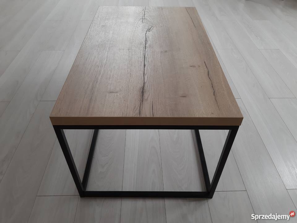 Stolik kawowy industrialny loft nowoczesny 60cm Grzybno