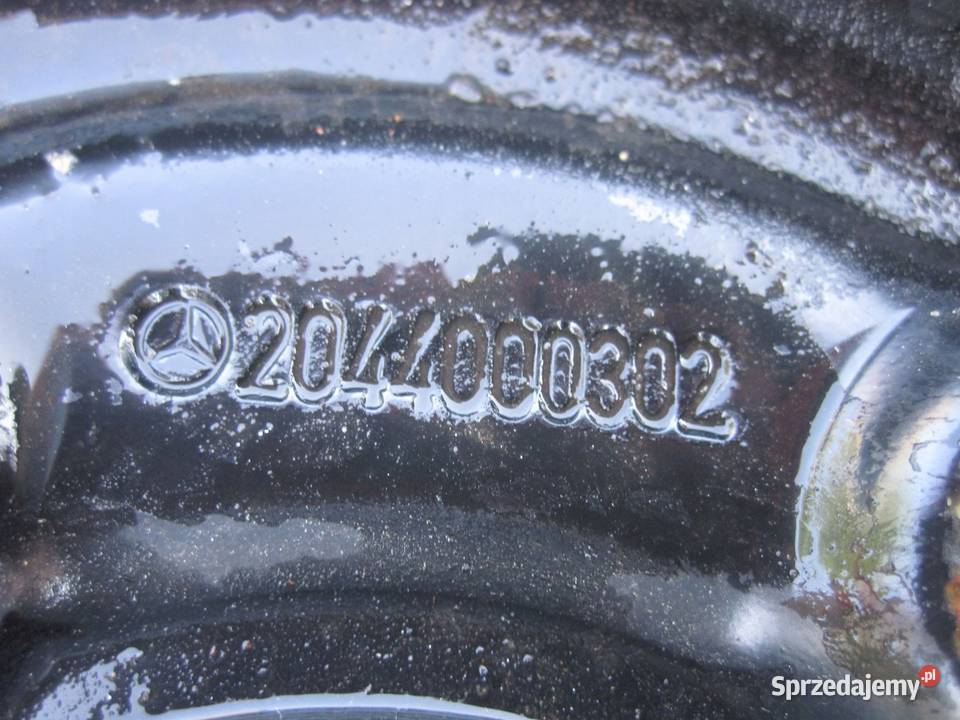 MERCEDES W204 koło dojazdowe 1259016 5x112 ET20