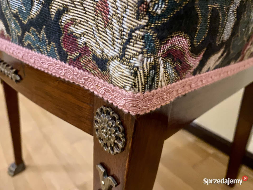 Antyk 4 Krzesła Empire Lwie Łapy Okres Warszawa