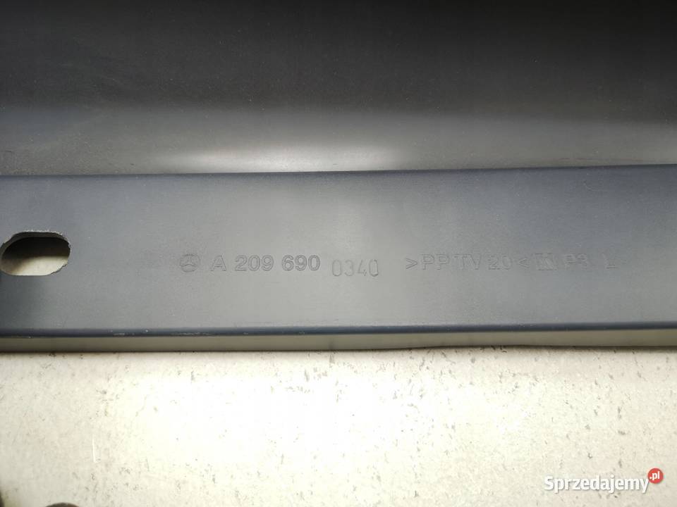 LISTWA PROGOWA LEWA MERCEDESBENZ CLK W209 osobowe