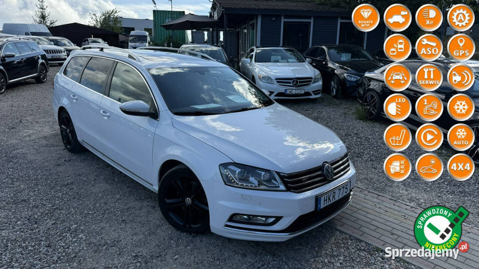 Volkswagen Passat 20tdi 177 automat 4Motion czujnik zmierzchu Gdańsk