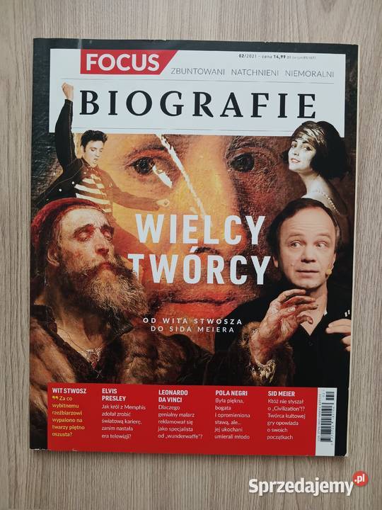 Focus Biografie Wielcy Twórcy 22021 Kraków