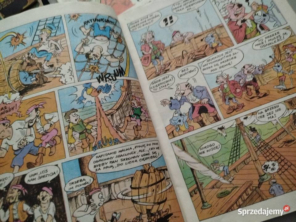 Zestaw komiksów z czasów PRL miękka Komiksy łódzkie Zgierz