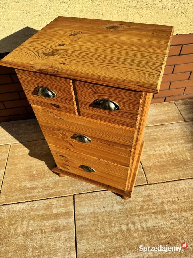 Szafka drewniana apteczna sosnowa komoda Garwolin sprzedam
