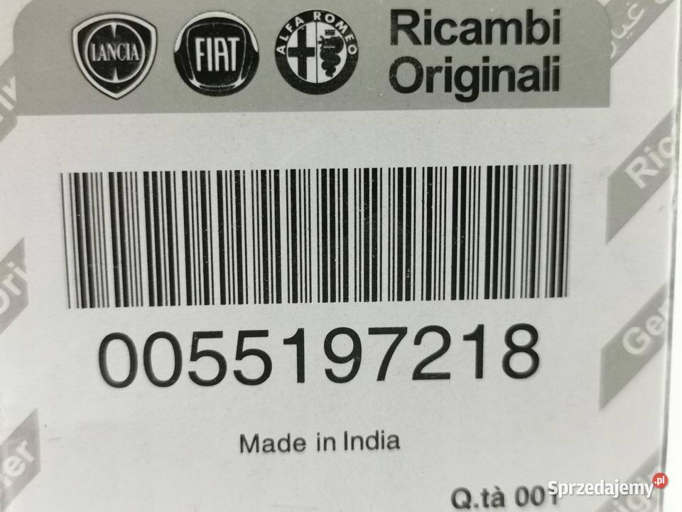 FILTR OLEJU FIAT GRANDE PUNTO DOBLO BRAVO 13MJTD osobowe