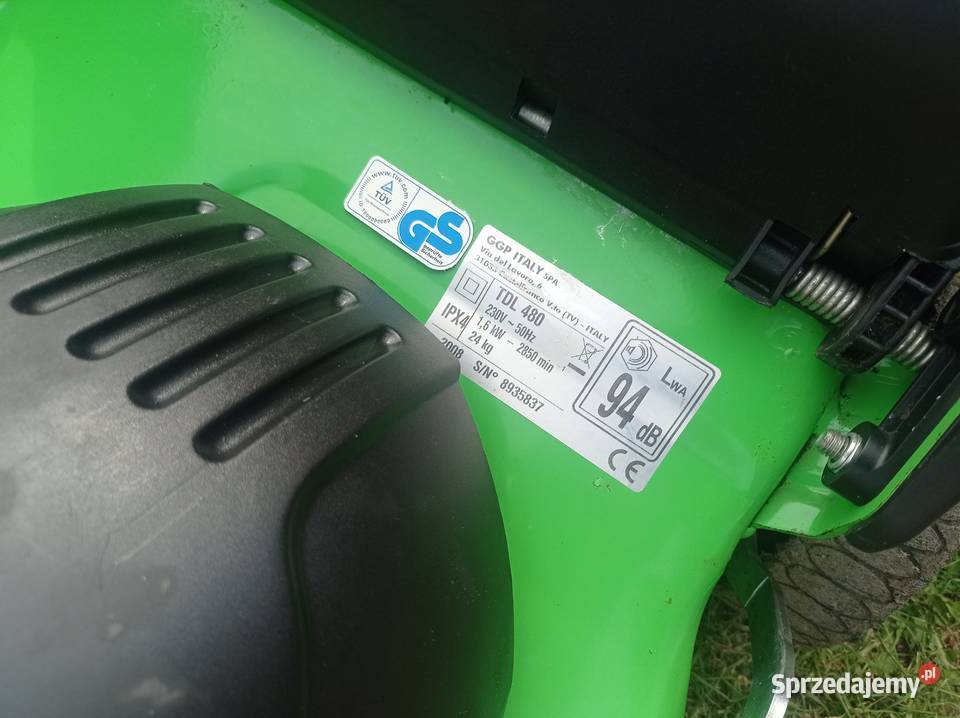 Kosiarka ELEKTRYCZNA ABS Duży Kosz 75l Kosz Moc Dzierżoniów