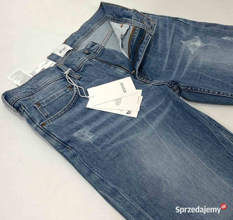 Spodnie męskie jeansy Mustang Oregon Cropped 434 Łódź sprzedam