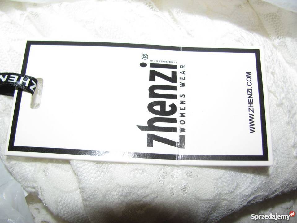 Tunika Zhenzi BIAŁA XL 5456 plus size biały Zamość sprzedam