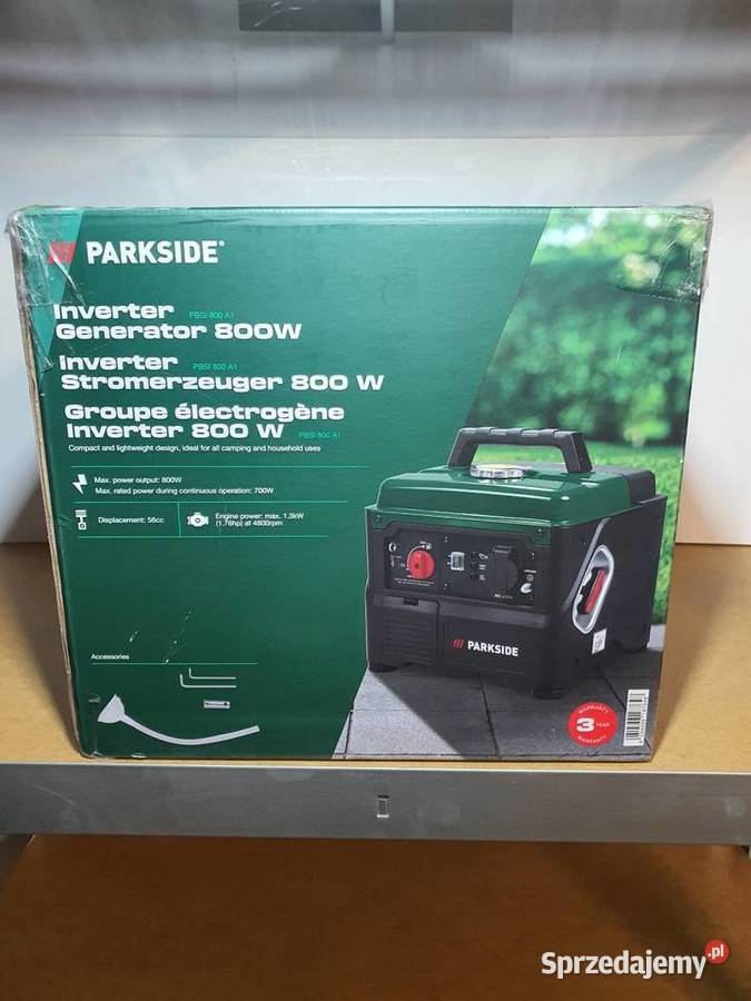 Parkside agregat 800 W nowy Wrocław sprzedam