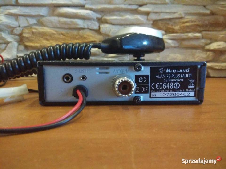 Cb Radio Midland Alan 78 Plus Multi antena CB radia Warszawa sprzedam