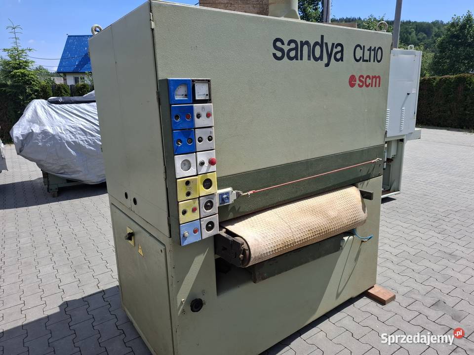 Szlifierka szerokotaśmowa scm CL 110 Sidzina
