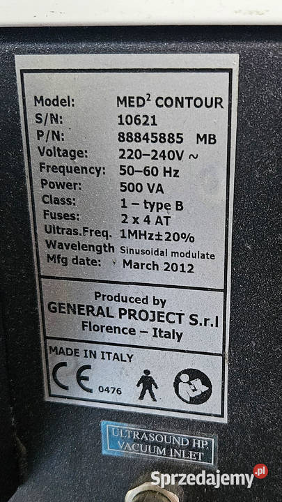 Lipoliza ultradźwiękowa Med2Contour Medical małopolskie Wieliczka