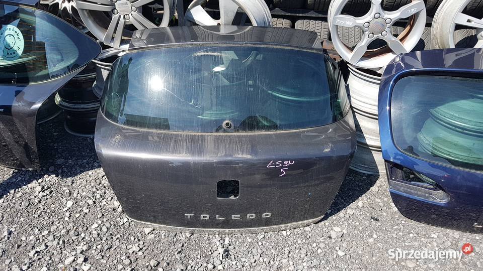 Toledo III 3 klapa tył tylna siwa LS9N Żerdź