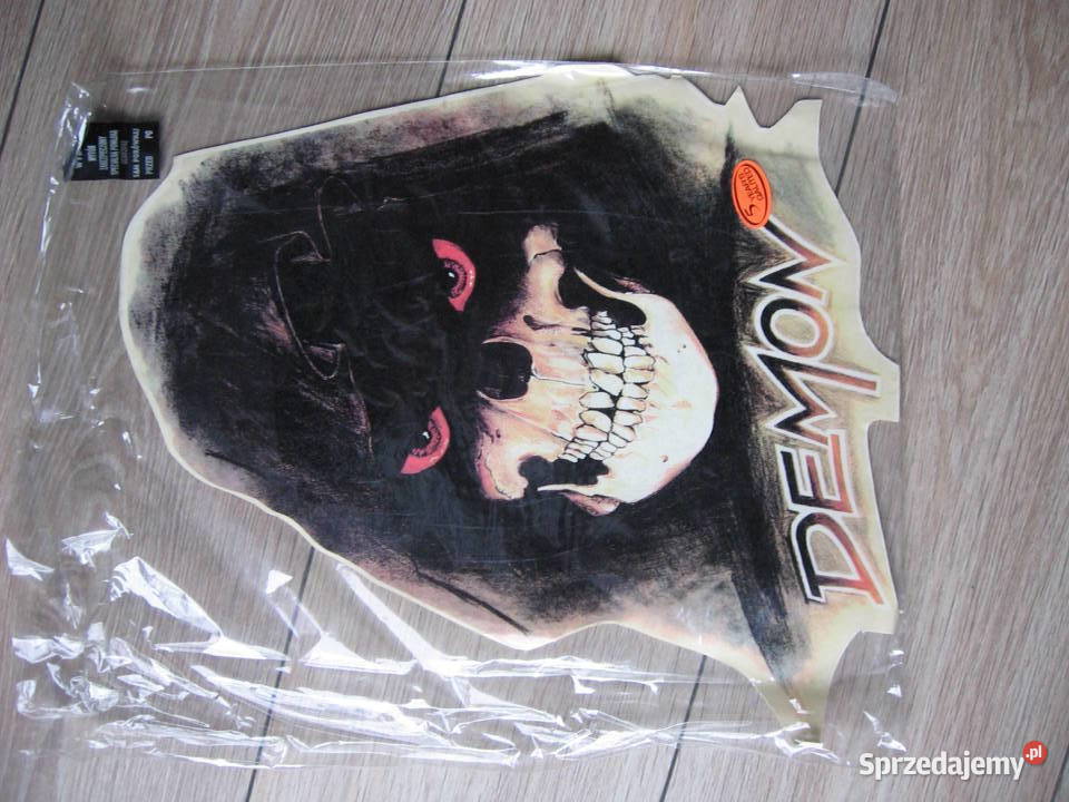 DEMON stara naklejka nalepka z PRL Fiat 125p Przemyśl