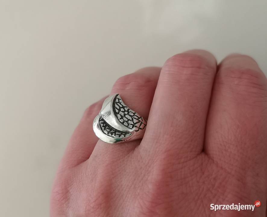 pierścionek sygnet srebro vintage Toruń