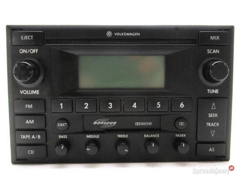 RADIO SAMOCHODOWE VW AUDI SEAT OPEL FORD PEUGEOT Radioodtwarzacze podkarpackie Grabownica Starzeńska