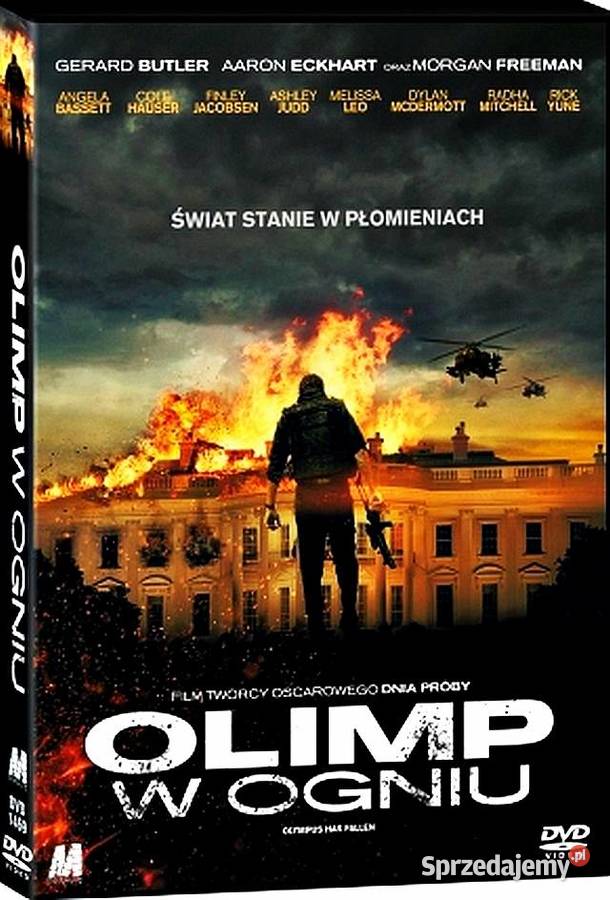 OLIMP W OGNIU GERARD BUTLER MORGAN FREEMAN sprzedam