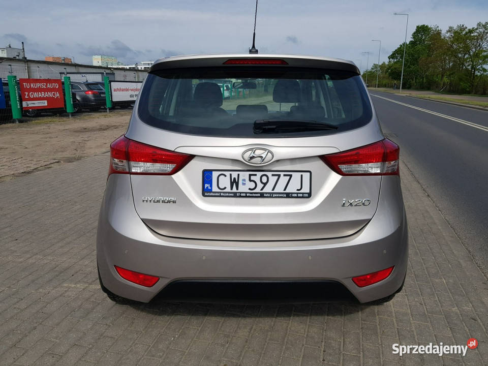 Hyundai ix20 16 Benzyna Klimatronik Włocławek