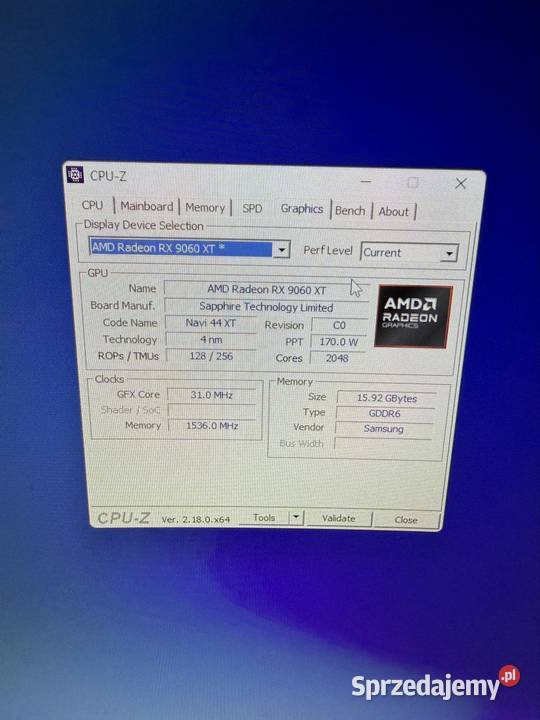 Komputer gamingowy Ryzen 5 RX 9060 XT 16 gb Elektronika Wadowice sprzedam