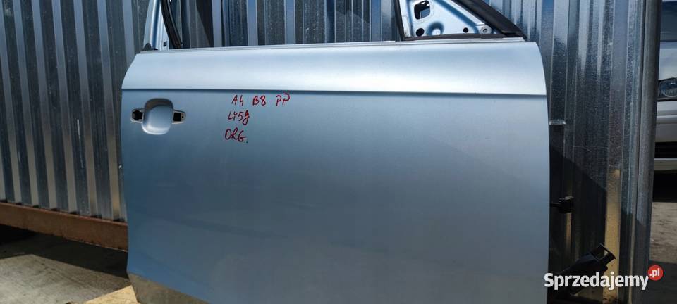 DRZWI PRAWY PRZÓD AUDI A4 B8 LY5J SEDAN AVANT Przystajń sprzedam