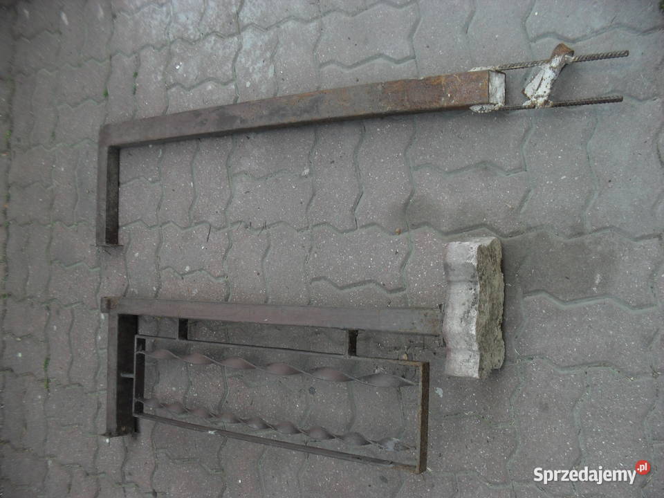 Barierka na balkon balustrada na taras na schody metal Radom