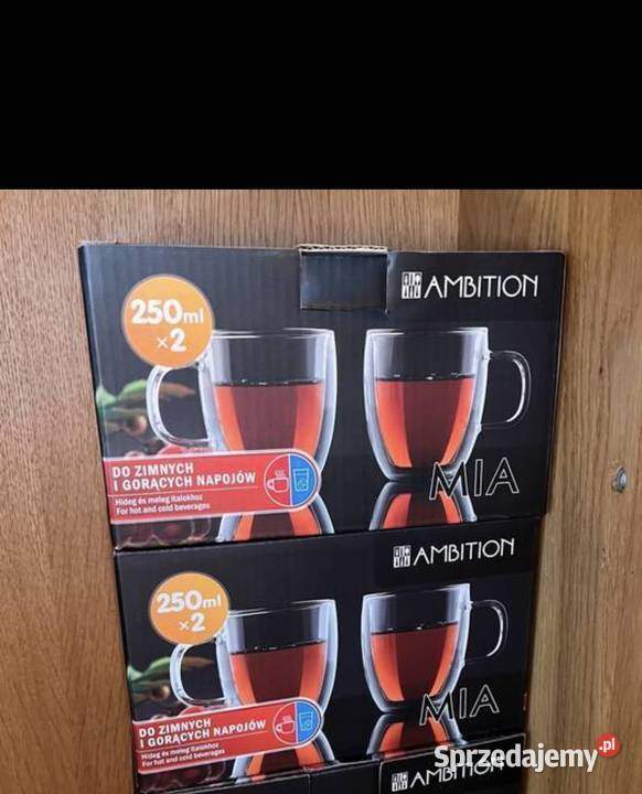 Szklanki termiczne Ambition Mia 250 ml podkarpackie Nisko