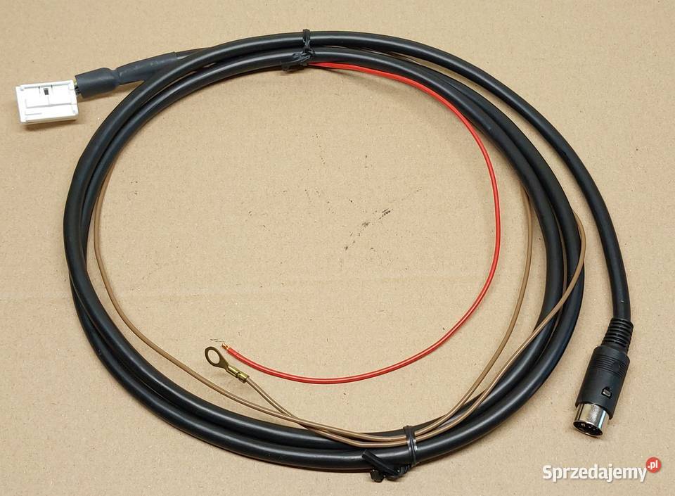 KABEL ZMIENIARKI CD DIN 13pin wtyk QUADLOCK12pin osobowe Układ elektryczny Mielęcin