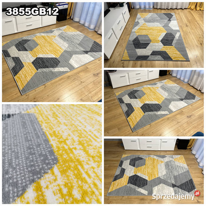 DYWAN 120x170 IDEA 3855GB12 GĘSTY WŁOS Białystok