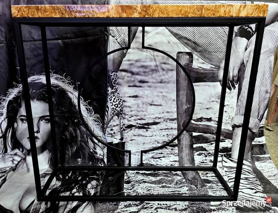 Konsola z czeczoty topoli PROMOCJA Dom i Ogród Kielce