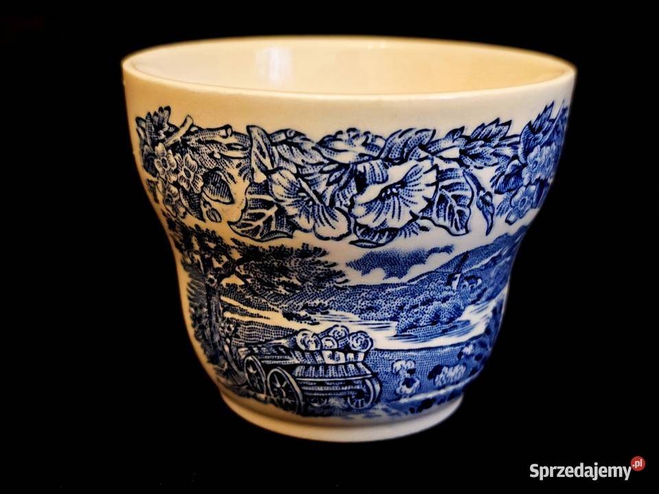 Cukiernica angielska Ironstone Porcelana i szkło Chełm