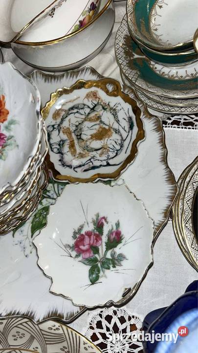 Talerzyk z dziurką Listek irysy kwiatki ptaszki Gdańsk