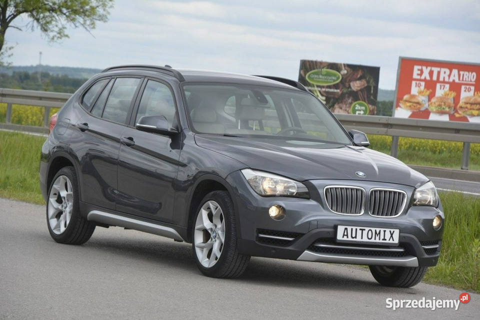 BMW X1 20D doinwestowany automat skóra gwarancja ESP Sędziszów Małopolski