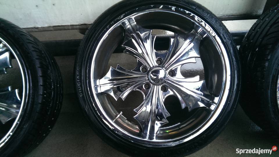 Piękne chromowane felgi 20 firmy CABO Felgi