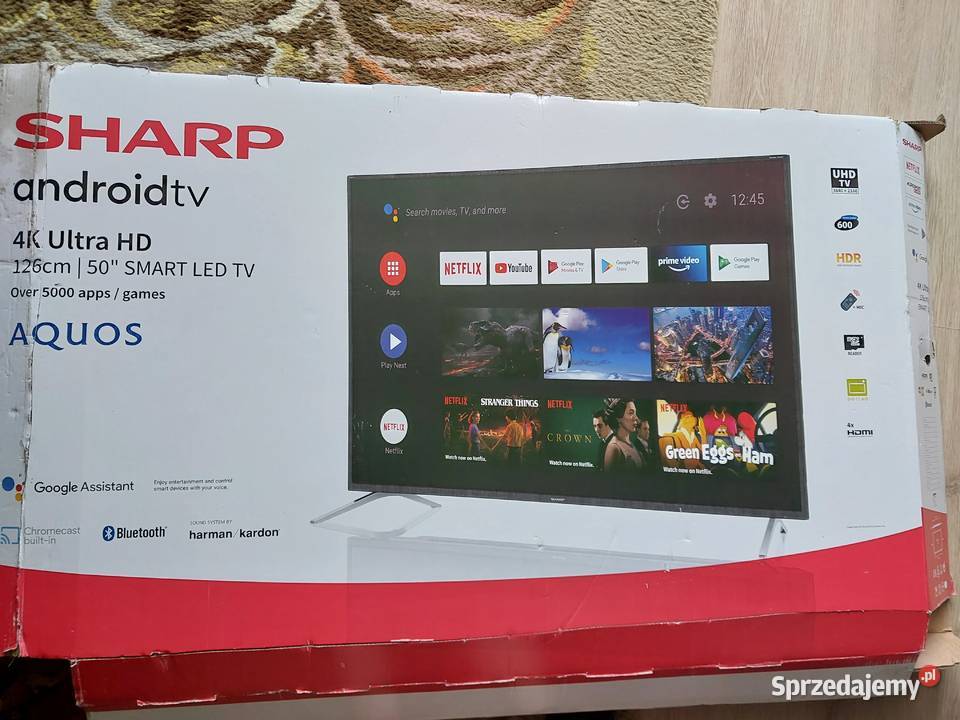Sprzedam telewizor Sharp androidtv 50 AQUOS LED Wrocław