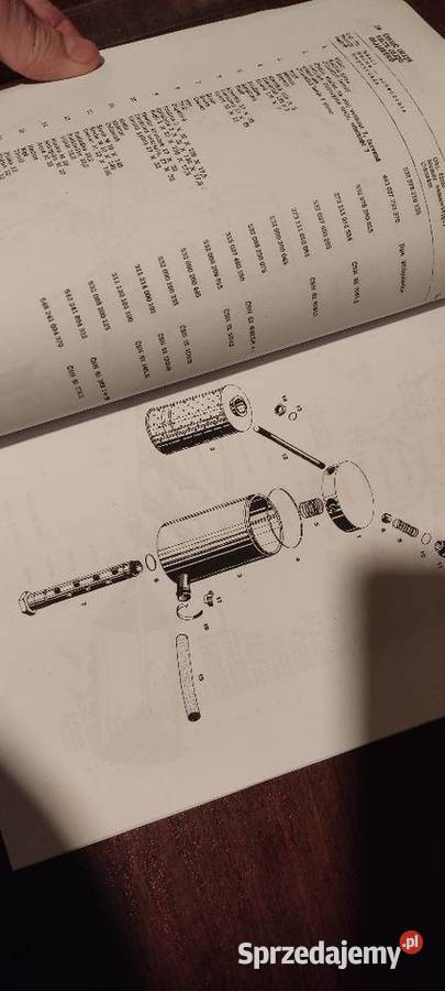 Katalog części ładowacz UNHZ 750 ND022 033 031 Stalowa Wola sprzedam