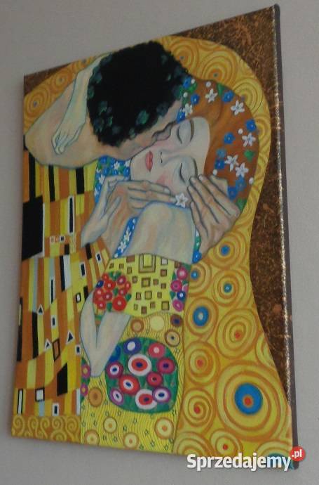 Obraz olejny Pocałunek Klimt 5040 Katowice