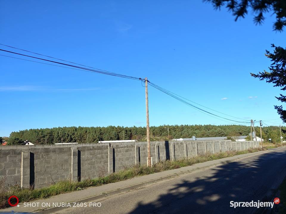 Działka inwestycyjna ogrodzona uzbrojona 1000m2 1000m2 Prądocin sprzedam