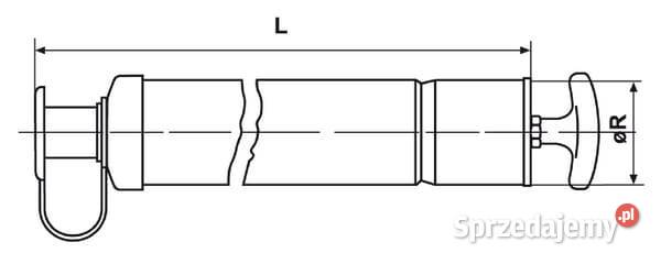 Siłownik do napełniania smarem prosty 638375491 Kamionna