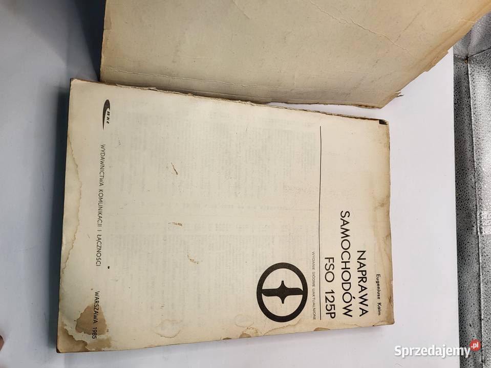 naprawa samochodów fiat 125p książka instrukcja Rybnik