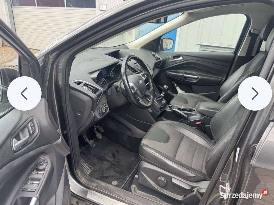 Ford Kuga 4x4 2015 pół skóra z Niemiec super Jelenia Góra