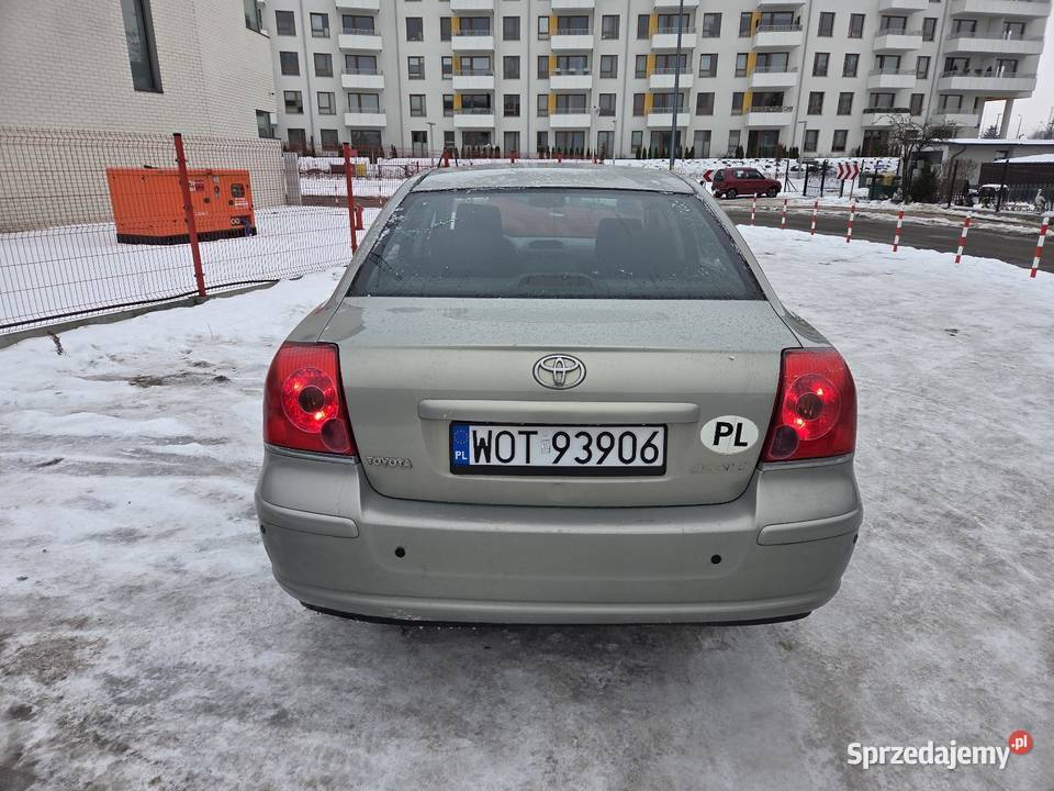 Toyota Avensis T25 18 VVTi sedan CD mazowieckie Grodzisk Mazowiecki