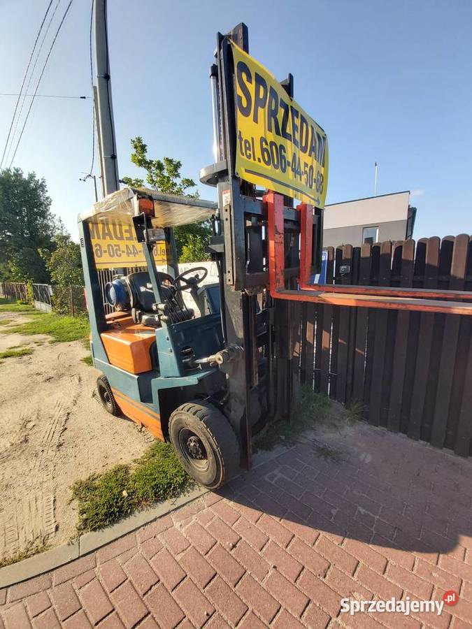 Sprzedam wózek widłowy TCM Pozostałe mazowieckie Stok Lacki