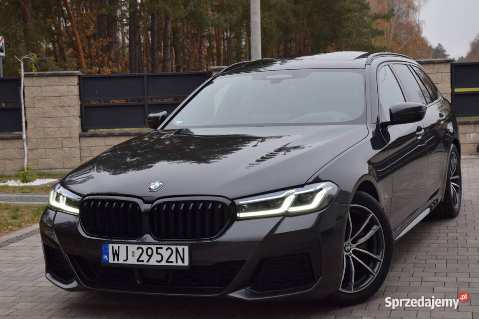 BMW 520D Lift MPakiet Pełna 100Bezwypadkowy elektryczne lusterka