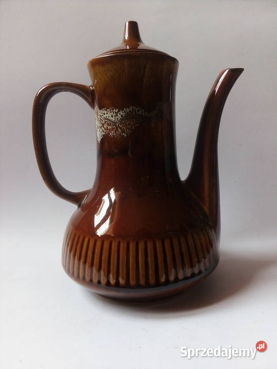 dzbanek z serwisu Kasia Mirostowice vintage PRL Częstochowa
