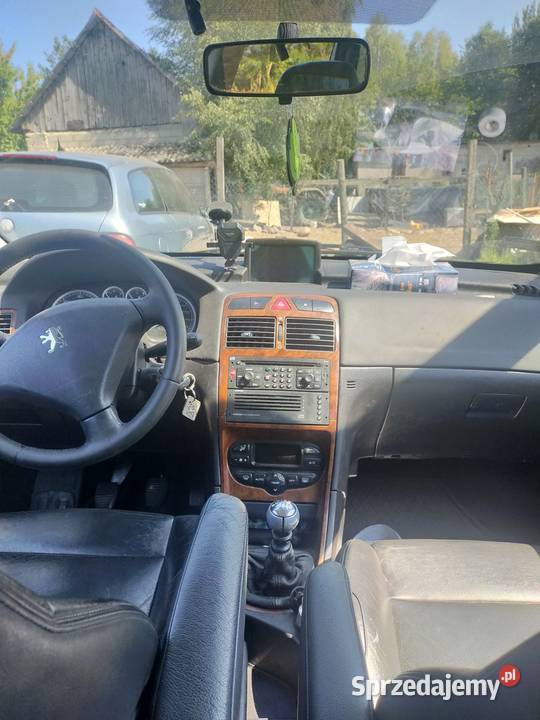 Fotele skórzane peugeot 307sw 2004 Obice