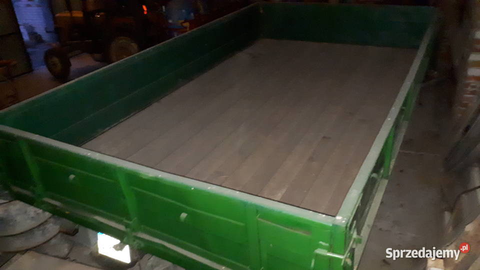 Przyczepa rolnicza 45 t wywrotka 3 strona ruska Lublin