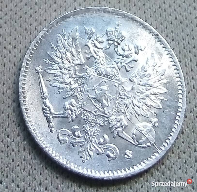 FINLANDIA 25 PENNIA1916 rSSREBROZABÓR ROSYJSKI sprzedam