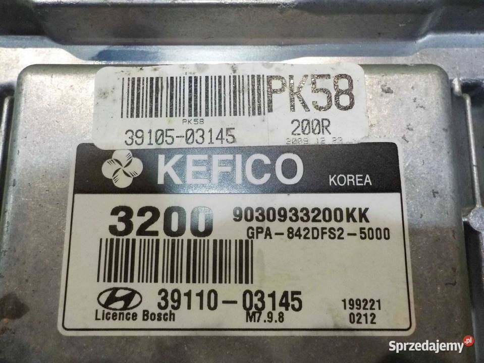 HYUNDAI i10 I 12 B 10r sterownik komputer Czujniki i sterowniki mazowieckie Suków