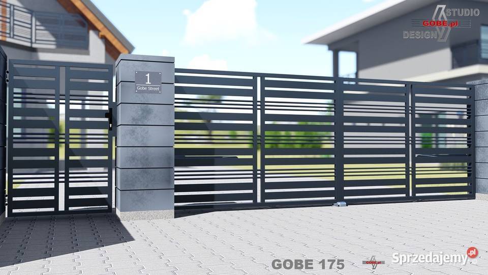 Bramy furtki nowoczesne ogrodzenia panelowe śląskie