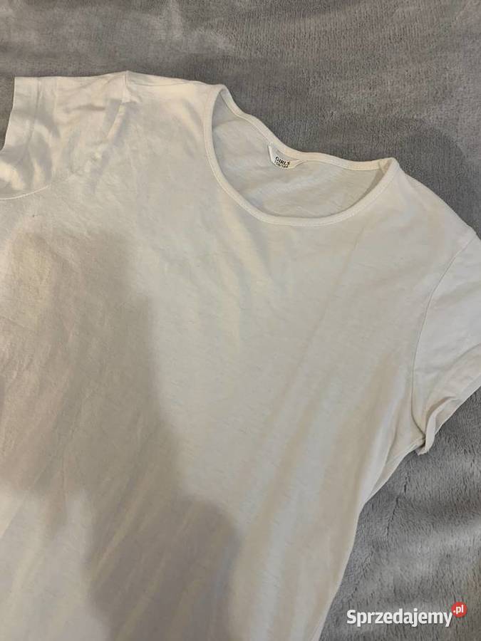 Tshirt koszulka bluzka z krótkim rękawem czysta Jasło